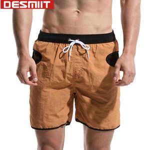 Herren-Bademode DESMIIT Bademode Herren Badeshorts Wasserdichtes Nylon Bermuda Short Surf Bademode Sommer Strand Badeanzug Mann 2018 J220913