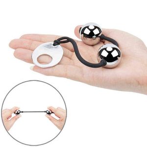 Nxy Sex яйца Erotische Gewogen Vaginale Баллен китайский китайский Geisha Kegel Criseiser Metalen Ben Wa Anale Kralen Toys Vorouw Shop Volwassen 1110