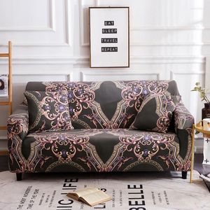 Pokrywa krzesełka Wliarleo Universal Sofa Cover Full Wrap Sectional Slipcovers Stretch Kolorowe siedzenie narożne funda