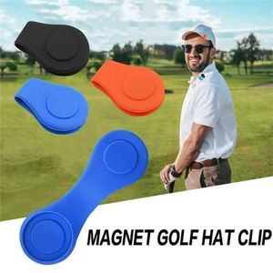Golf Eğitim Yardımları Skor Ekleme Talzeti Klipsi Kolay Sıfırlama Cihaz Top İşaretçisi Tutucular Silikon Şapka Güçlü Manyetik Aksesuarlar