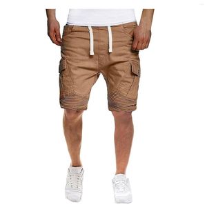 Shorts masculinos algodão macio masculino casual esporte de calça curta verão masculino correndo calças vintage soltas streetwear