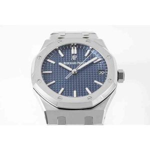 APS Watch Roya1 Seria 15500st Oo 1220st 01 Blue Disk Stal nierdzewna automatyczna maszyna 4302 W jednym ruchu Mężczyzny S 41 mm