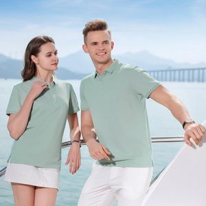 Poloshirts für Herren, 190 g Baumwolle, Sommermode, Freizeithemden, individuelles Firmenlogo/Druck für Männer und Frauen