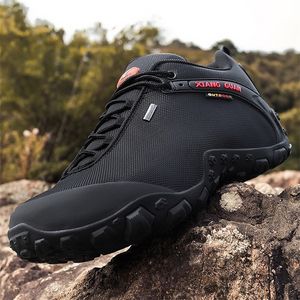 Safety Shoes Men Hiking Low Cut Boots Outdoor Sneakers Athletic Trekking Breathable Climbing 220921