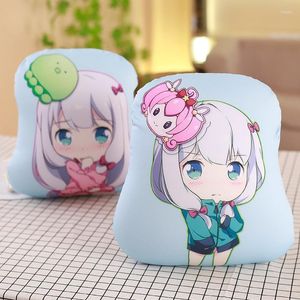 Kudde eromanga sensei söt dekorativ kast eps anime säng soffa gåva izumi sagiri tvåsidig baksida blå