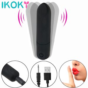 Produkty kosmetyczne USB ładowalny Mini Bullet Vibrator 10 Speed ​​Waterproof G-Spot Clitoris stymulator anal dildo dorosły seksowna zabawka dla kobiety