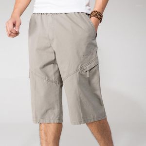 Мужские шорты мужчины повседневные мешковатые груз большой большой большой размер Бермудских островов 4xl 5xl 6xl 2022 Мужская летняя одежда военная одежда военнослужащие.