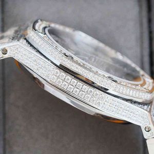 Combinado com Lmported totalmente automático masculino de homens de safira Sapphire Resista ao espelho Relógios de vidro 40mm Montre de Luxe Ladiy Nrl1