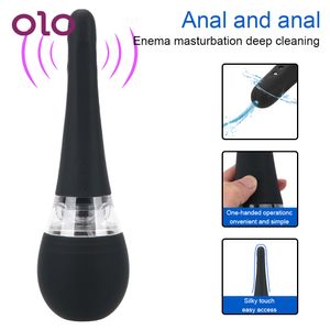 Beauty Items OLO Intimate Goods Enema Cleaning Container Vaginal Cleaner Douche Anal Shower Automatic Irrigator Tool