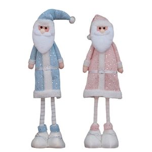 Рождественские украшения праздничные рождественские украшения Santa Gnome Plush Doll Toys Dearf Party Decor 220921