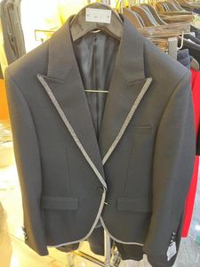 Men's Suits Vb182 Fashion Men's Coats & Jackets 2022 Runway Luxury European Design Party Style Clothing