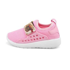 Scarpe dal design personalizzato per bambini Scarpe da ginnastica da corsa per ragazze Modello personalizzabile Scarpe da ginnastica per bambini traspiranti con vernice verde