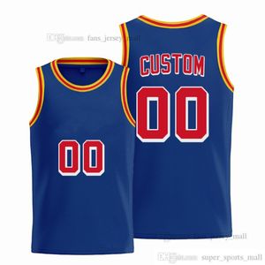 Stampato Personalizzato Design fai-da-te Maglie da basket Personalizzazione Uniformi della squadra Stampa Lettere personalizzate Nome e numero Uomo Donna Bambini Gioventù Golden State 2031001