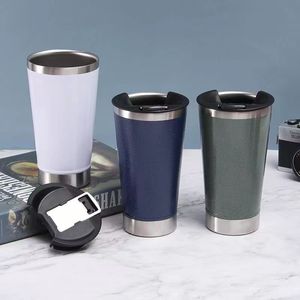 20oz Stainless Steel Mug Thermal Cups With Lid For Cold And Warm Water With bottle Opener Coffee Beer HH22-303