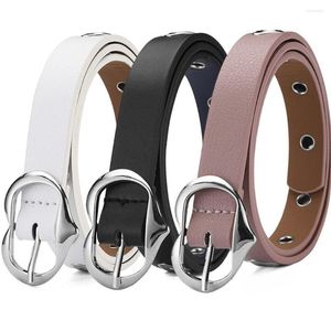 Belts Casual Fashionable Children Adjustable Waist Belt Faux Leather Heart Buckle Waistband