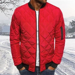 Men Jackets Men Men Windbreaker Casaco de inverno Puffer Jaqueta Aqueça Roupas Casual Bomber Zip Fashion Cotton Outwear N7V4 220921