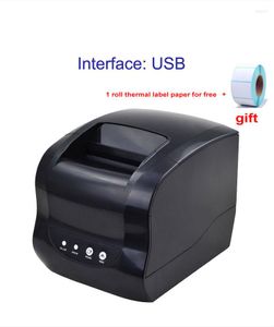 Printers 2022 127mm/s Usb Or Bluetooth Thermal Label Printer Barcode Receipt For 58mm 80mm