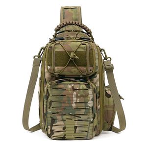 Duffel Bags Tactical Backpack Military Army Laser Molle Sling Shoulder Chest Bag Men s Outdoor Hunting Travel Camping Fishing Camo Bag