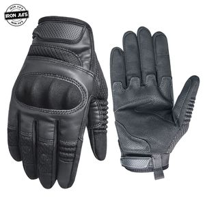 Fünf Finger Handschuhe IRON JIAS Motorrad Handschuhe Männer Touchscreen Knöchel Schutz Motorrad Reiten Tragbare Atmungsaktive Motocross Handschuh Für Frauen 220921