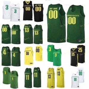 NIK1 NCAA College Oregon Ducks Basketball Jersey 24 Dillon Brooks 25 Люк Осборн 3 Payton Pritchard 32 Энтони Матис 33 Фрэнсис Окоро обычай