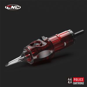 Tattoo-Nadeln CNC 20 Stück rote Kartusche runde Liner-Spritze für S-Maschinen RLRS0,3 mm0,35 mm Einweg 220921