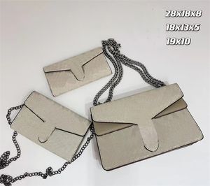 Worki na ramię damskie luksusowa kobieta torba komunikatorowa oryginalna skórzana torebka 3 kombinacja projektantów portfela portfela torebki torebki