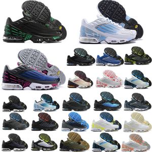 2022 Plus III TN3 TN 3 Laufschuhe OG DN SE Männer Metallic Silber GS Triple Black White Pure Platinum Clay Orange Sunrise Speed Red Sky Hyper Violet Trainer Sneaker