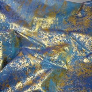 Costume da cerimonia nuziale abbronzante serico lucido bronzato chiffon del panno di Cosplay del vestito dalla fase del tessuto dei vestiti DIY 1M/lot