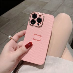 Телефонные чехлы для iPhone 14 Pro Max 13 плюс 12 11 XS Designer Phonecase Pink Patter