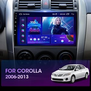 9 tum Android Car Video MP5 Multimedia Player GPS Auto Radio Stereo Audio f￶r Old Toyota Corolla