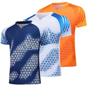 Açık tişörtler masa tenis formaları erkekler için çocuklar ping pong tişört masa gömlek spor tee hızlı kuru badminton gömlek