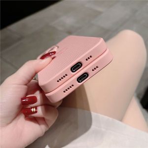 携帯電話のケースiPhone 14 Pro Max 13 Plus 12 11 XS XS XR Designer Phonecase Pink Letter Luxury Cave Cover Shell Sholkproof 25bx