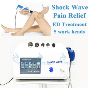 Ondas de choque Fisioterapia Equipamento de massagem Pressão do ar Dispositivo de ondas de choque do corpo Máquina de alívio da dor crônica com ED Treatment