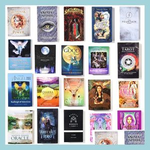 Kart Oyunları Tarot Kartları Fortune Golden Anlatma Oyunu Oyuncaklar Oracle Art Nouveau The Green Witch Celtic Thelma Steampunk Board Deck Wholesa Dhage