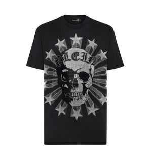 Plein urso camiseta masculina designer tshirts roupas de marca shinestone pp crânio masculino de camiseta redonda ss pedras clássicas de hip hop de luto de rua