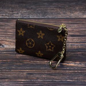 Mini Wallet Fashion Womens Mens Keychain Ring Credit Card Holder Coin Purse M62650 With box and dust bag