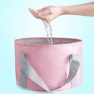 Buckets Portable Travel Folding Water Bucket Basin Cube For Foot Washing Bowl Foldable Camping Outdoor Cleaning Small Washbasin