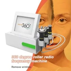 Roller RF Equipment 360 With Massage And Light Therapy Heat Energy Effective Face Lift Wrinkles Removal For Beauty Salon With CE