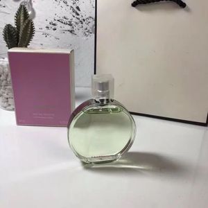 Chance Parfymer Dofter för kvinna 100ml EDP Spray Neutral Märke Parfym Blommig Grön God Lukt Söt Doft Parfym Grossisthandel Dropship