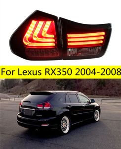 Lexus RX350の車のテールライトLED Taillights 2004-2008 RX270 RX300 RX400 RX330リアフォグブレーキターンシグナルライト