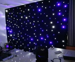 LED yıldızlı gökyüzü ekran düğün efekt kutlama kumaş düğün aşaması canlı yayın arka plan lambası