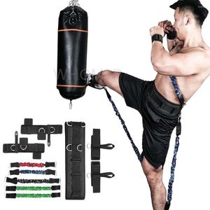 Bandas de resistência Total Body Fitness Conjunto de boxe Taekwondo Bounce Treinamento de força Tensionador Puller para agilidade Equipamento