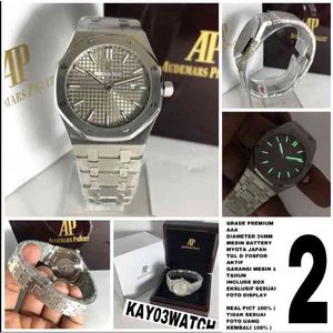 럭셔리 시계 남자 기계식 시계 Roya1 0AK Ladies ES 34mm 프리미엄 스위스 브랜드 스포츠 손목 vlsm