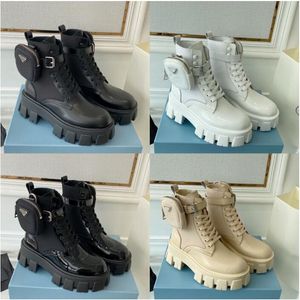 Martin Boots Nylon Boot Ladies Boot Outdoor Boasties Designers Women Rois Ankel Military Inspired Combat Pouch Aatted Luxury Woman Leather Lady in the P￥sar 2022