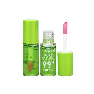 Lip Balm Moisturizing Natural Aloe Essence Lip Gloss Changable Color Waterproof Long Lasting Nutritious Lips Care Lipstick