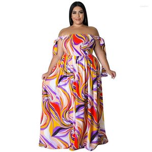 Plus Size Dresses Big Beautiful Women Summer Dress Female Casual Camis Robe Party Vestidos For Girls Lady's Streetwear Long