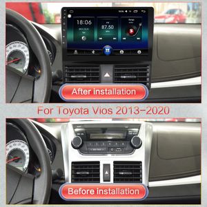 Pełny dotyk System nawigacji wideo z Android samochodem Multimedia System nawigacji stereo Player dla Toyota VIOS 2014-2015