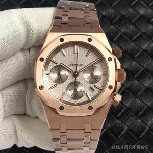 Chronograph Fully Automatic Men s Mechanical Watch Stainless Steel Super Luminous Waterproof