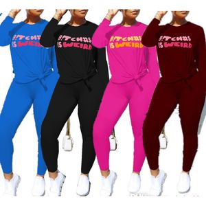 Women Tracksuits Designer Letter Printed Outfits Sports Casual Two Piece Set Plus Size Sportwear S-3XL 4XL 5XL