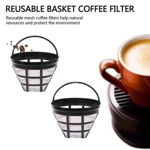 Nylon Filter For Coffee Maker Reusable Refillable Basket Cup Barista Brewer Tool Handmade Liquid Strainer Coffee Accessories